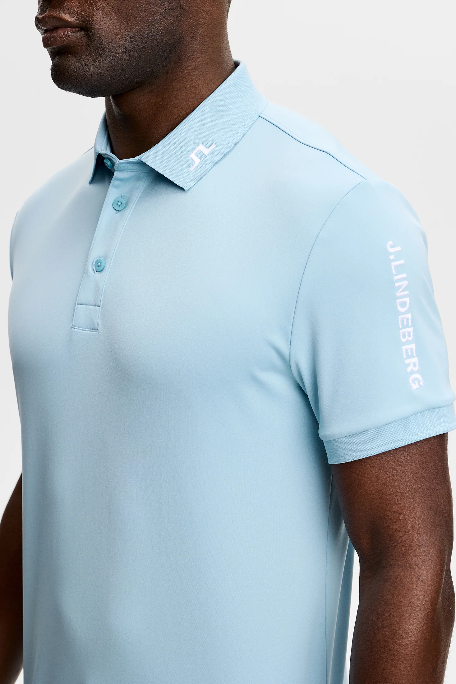 Tour Tech Slim Fit Polo / Forget-Me-Not - Image 5