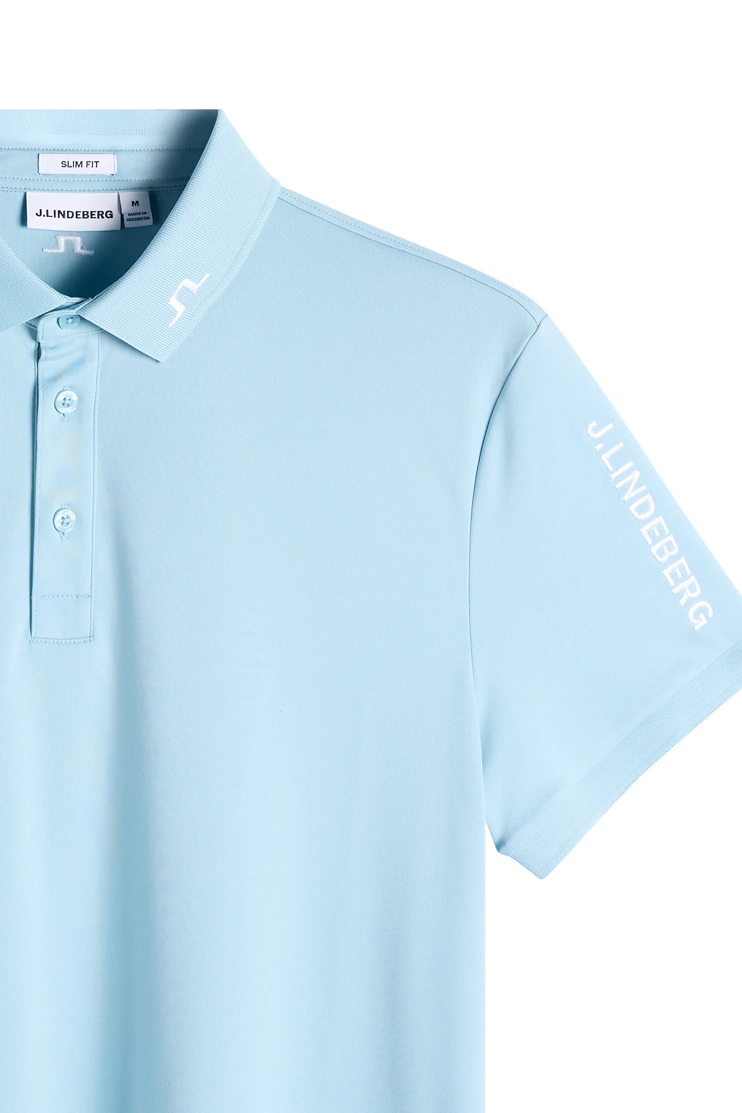 Tour Tech Slim Fit Polo / Forget-Me-Not - Image 6