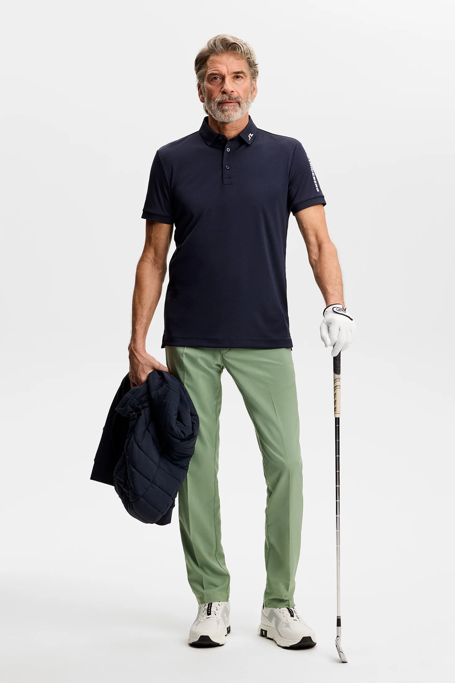 Tour Tech Slim Fit Polo / JL Navy - Image 4