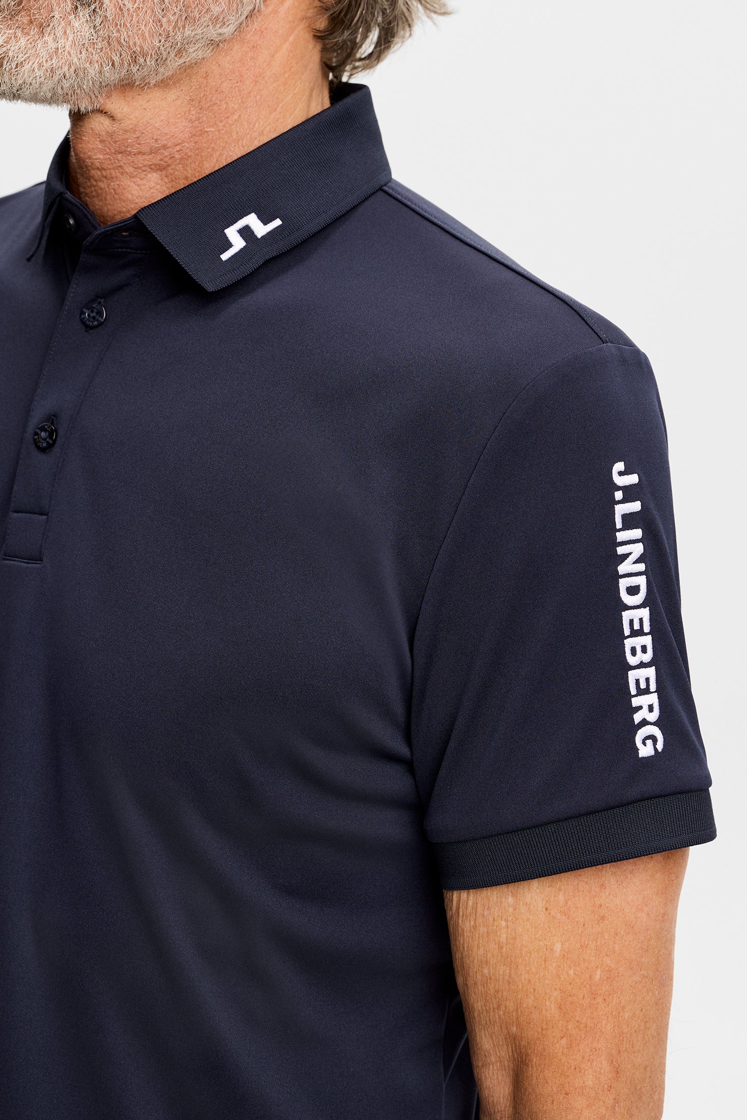 Tour Tech Slim Fit Polo / JL Navy - Image 5