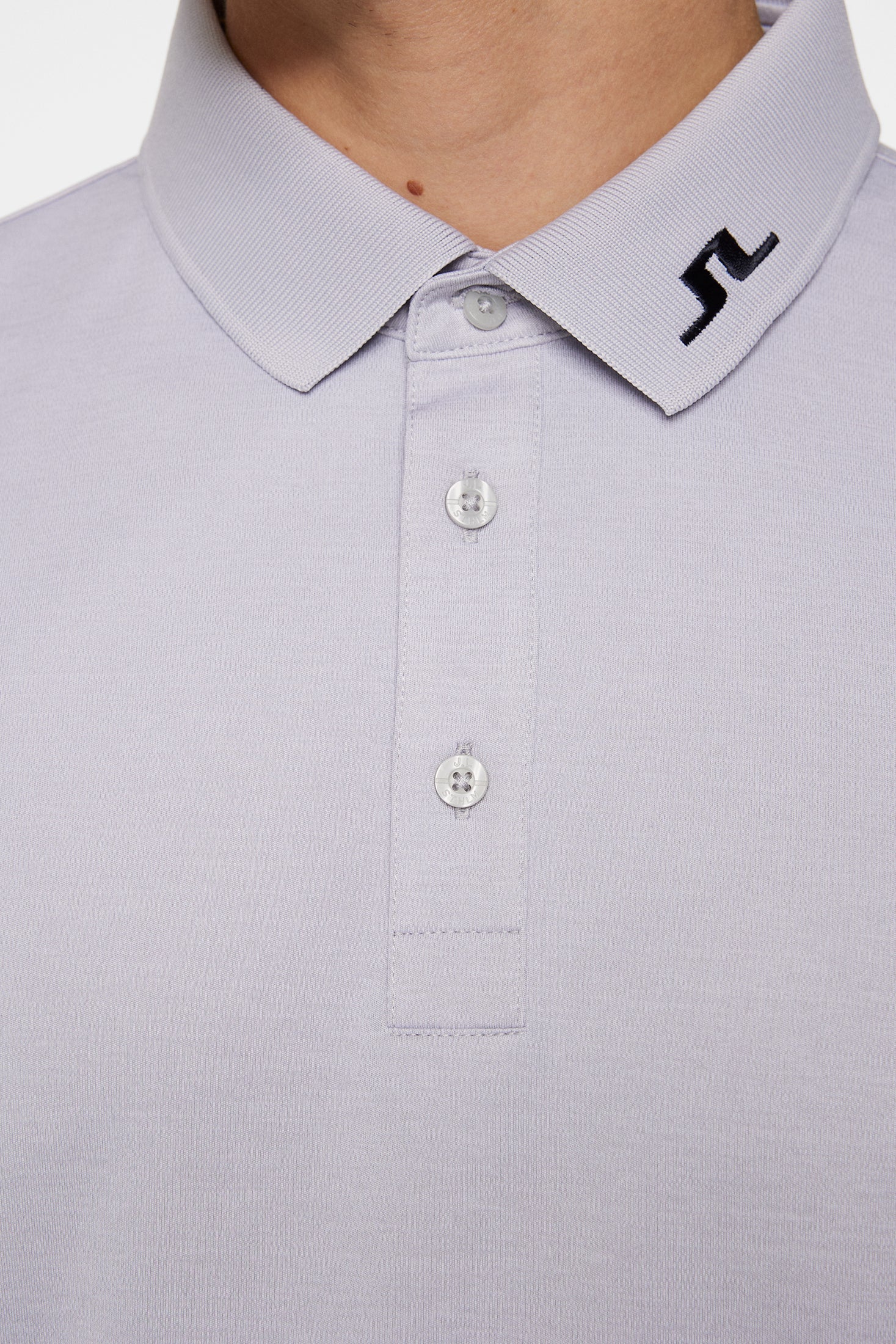 Tour Tech Slim Fit Polo / Light Grey Melange - Image 6