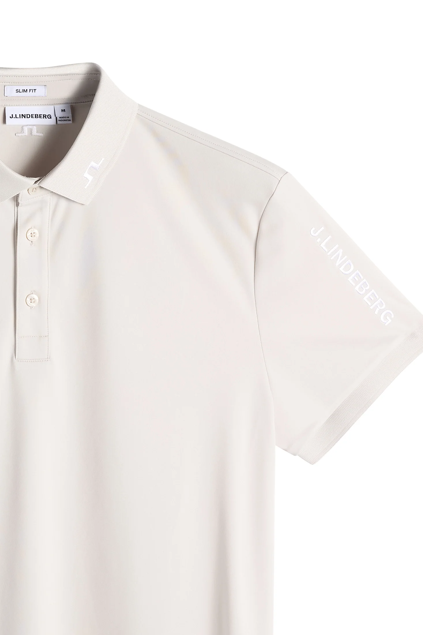 Tour Tech Slim Fit Polo / Moonbeam - Image 6