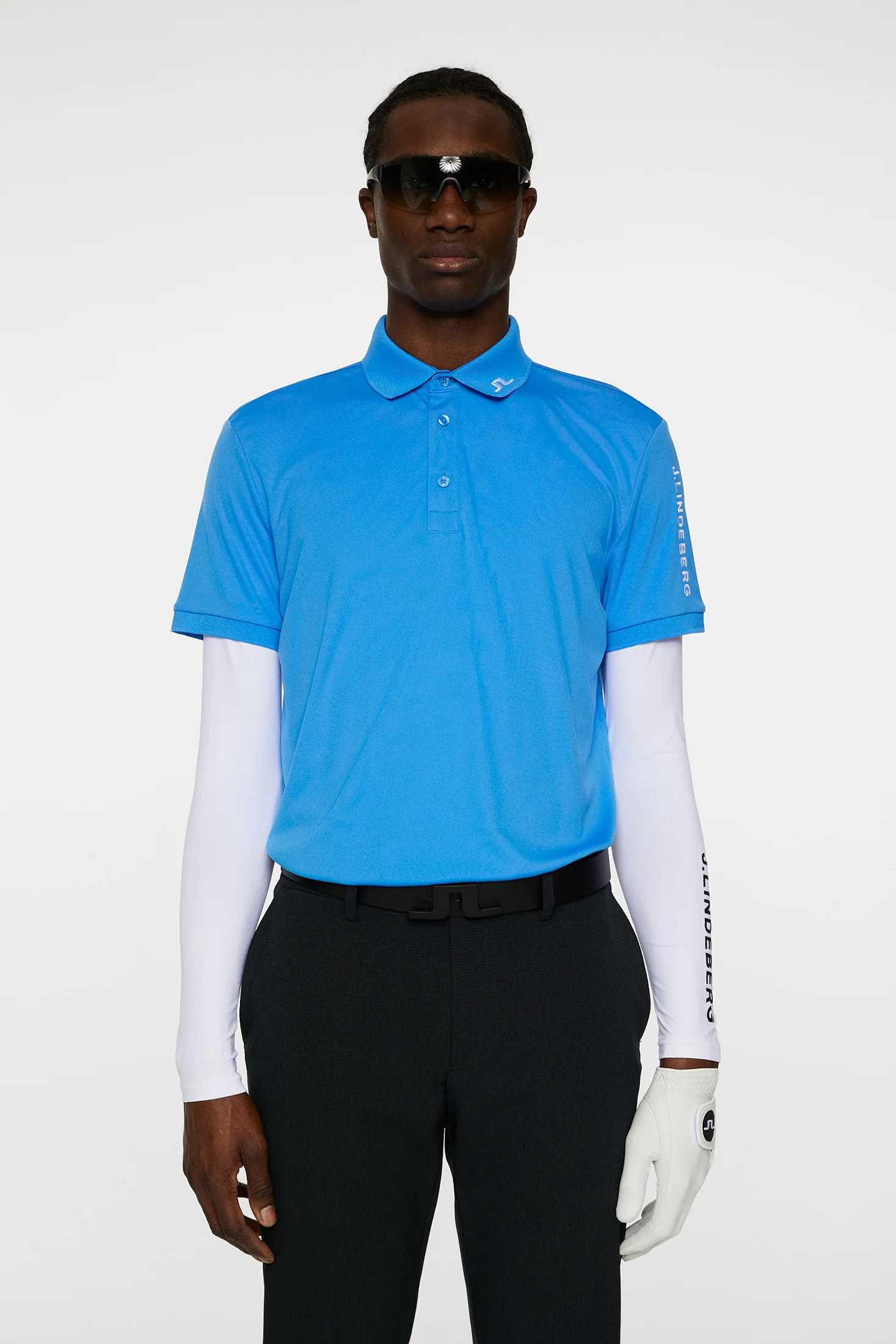 Tour Tech Slim Fit Polo / Sonic Blue - Image 2