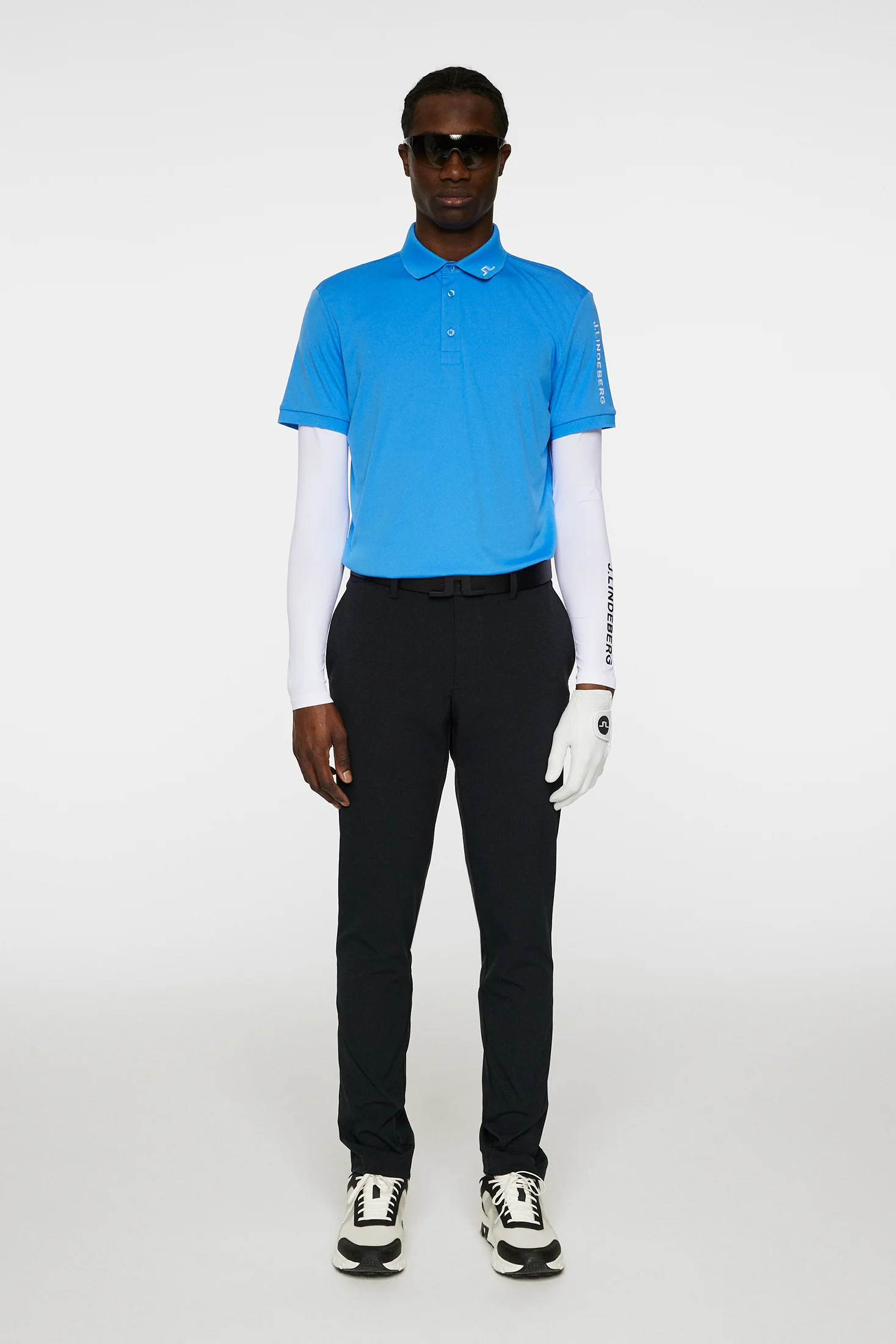 Tour Tech Slim Fit Polo / Sonic Blue - Image 4
