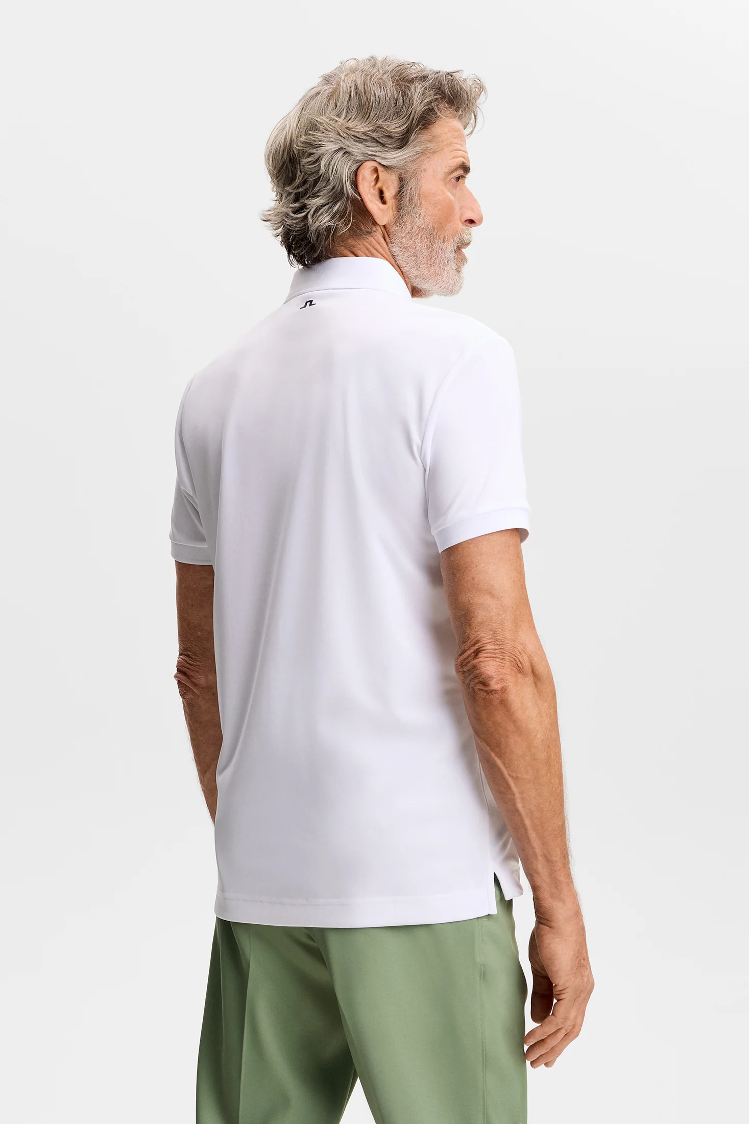 Tour Tech Slim Fit Polo / White - Image 3
