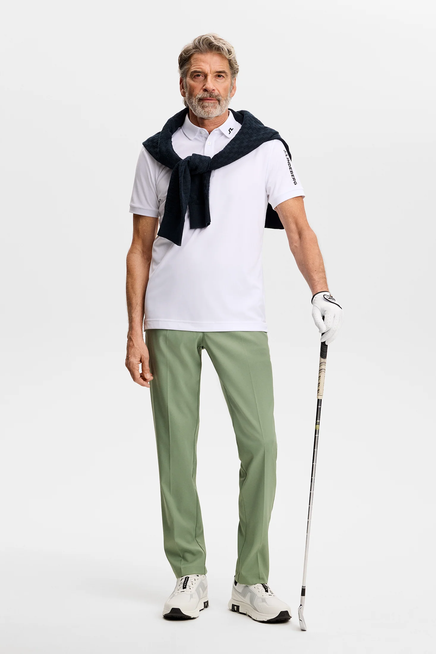 Tour Tech Slim Fit Polo / White - Image 4