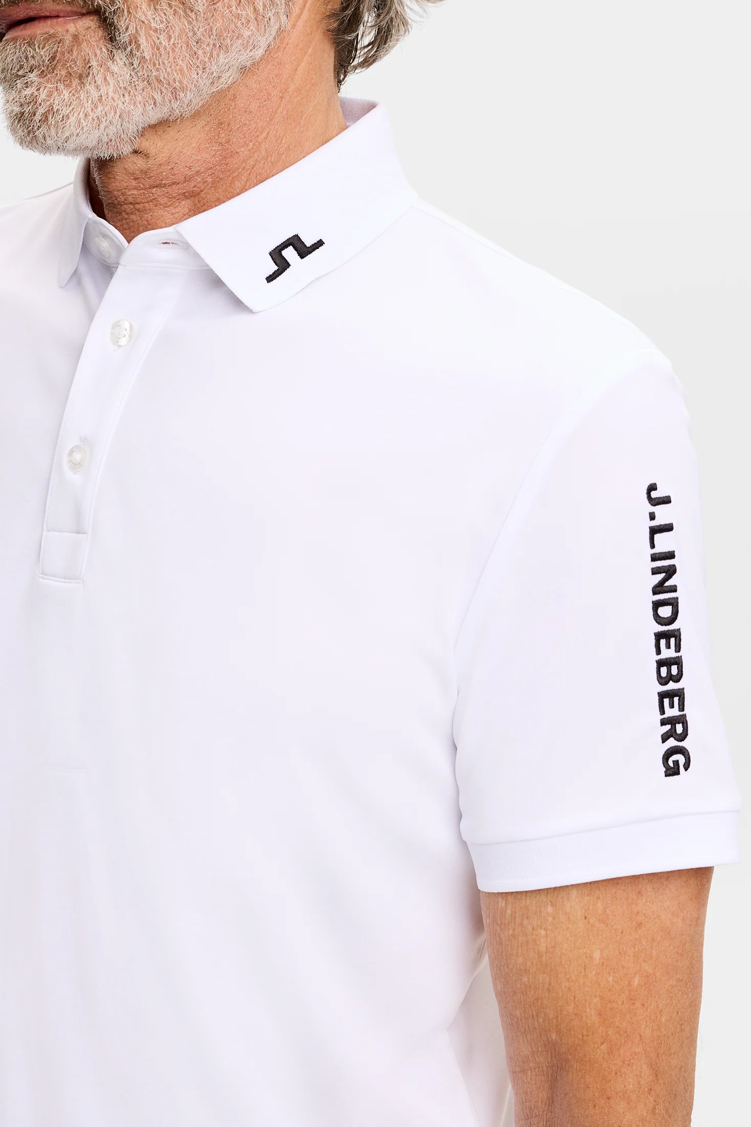 Tour Tech Slim Fit Polo / White - Image 5