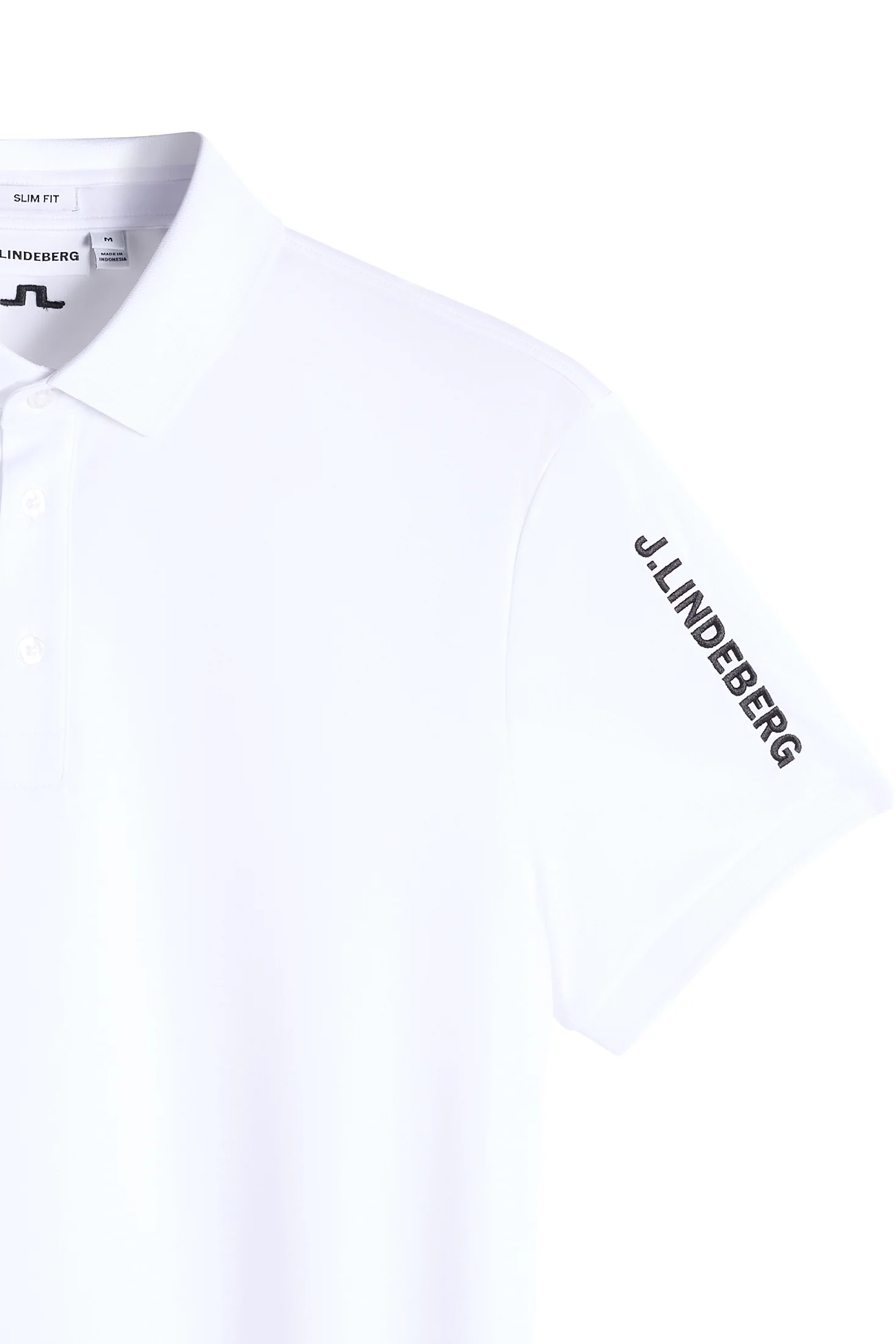 Tour Tech Slim Fit Polo / White - Image 6