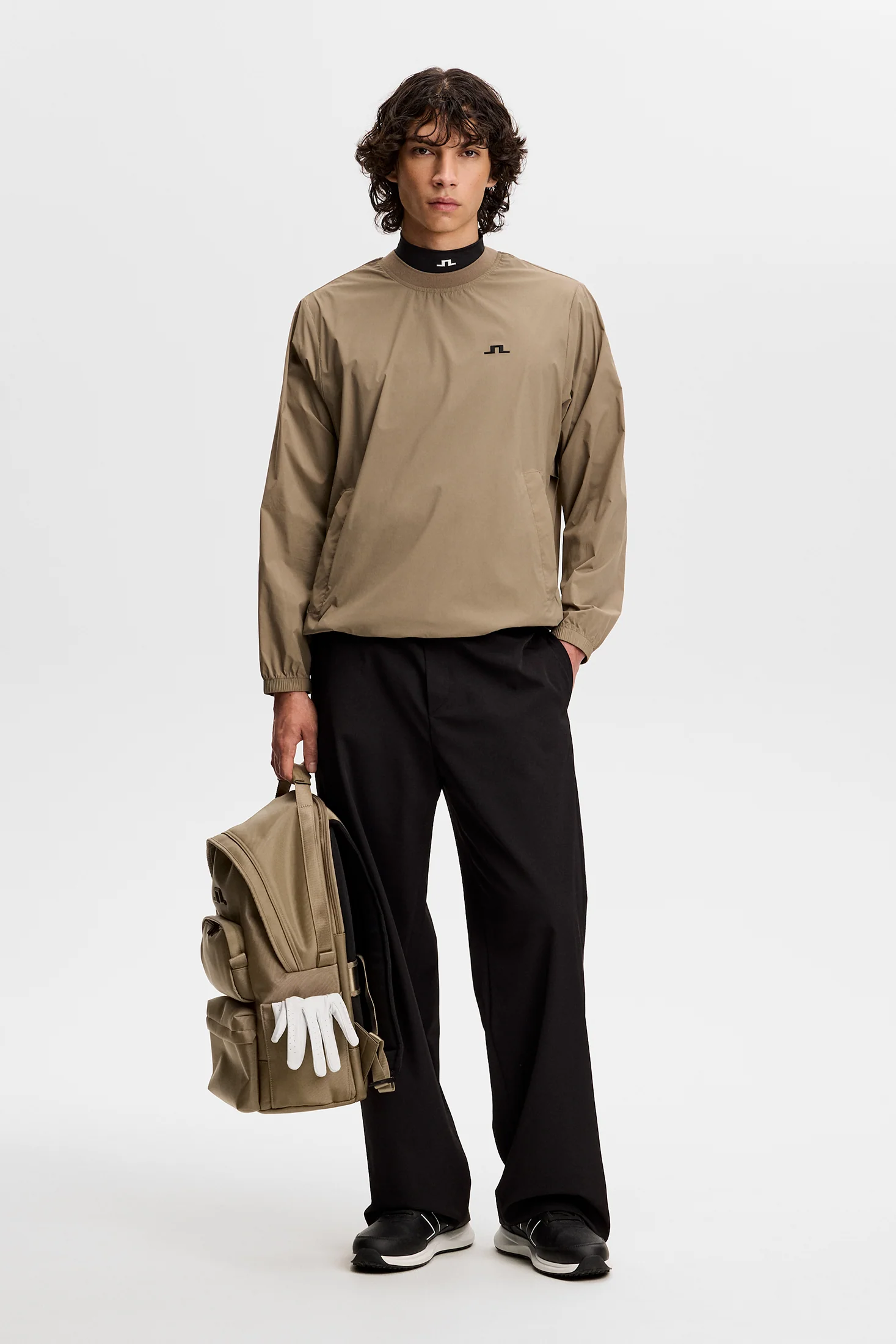 Ulf Crewneck Windbreaker / Brindle - Image 4
