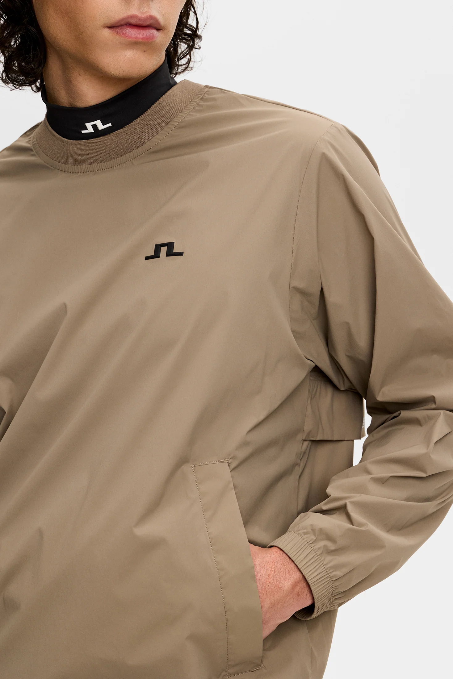Ulf Crewneck Windbreaker / Brindle - Image 5
