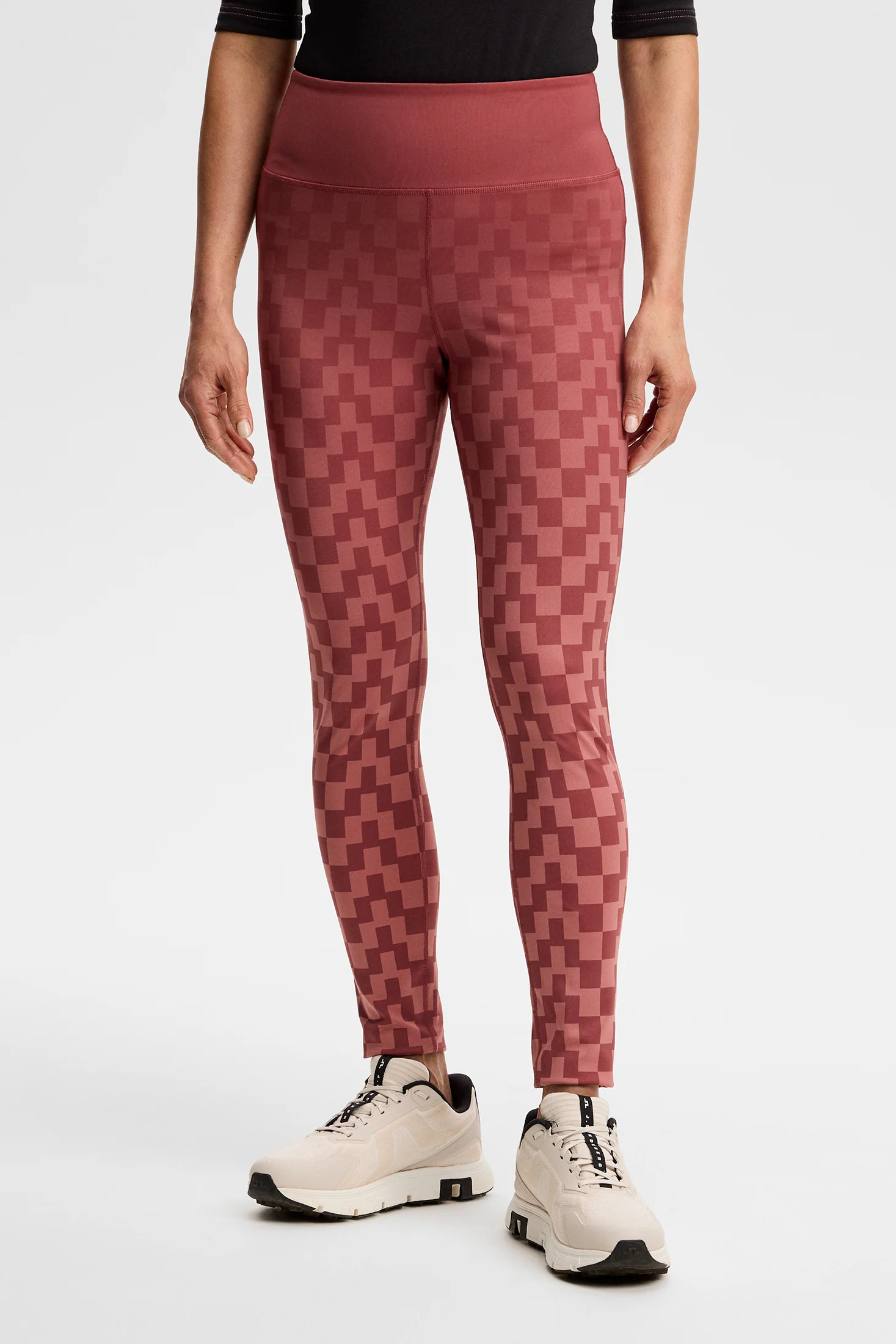 Valerie Print Leggings / Bridge Stack Apple Butter M - Image 2