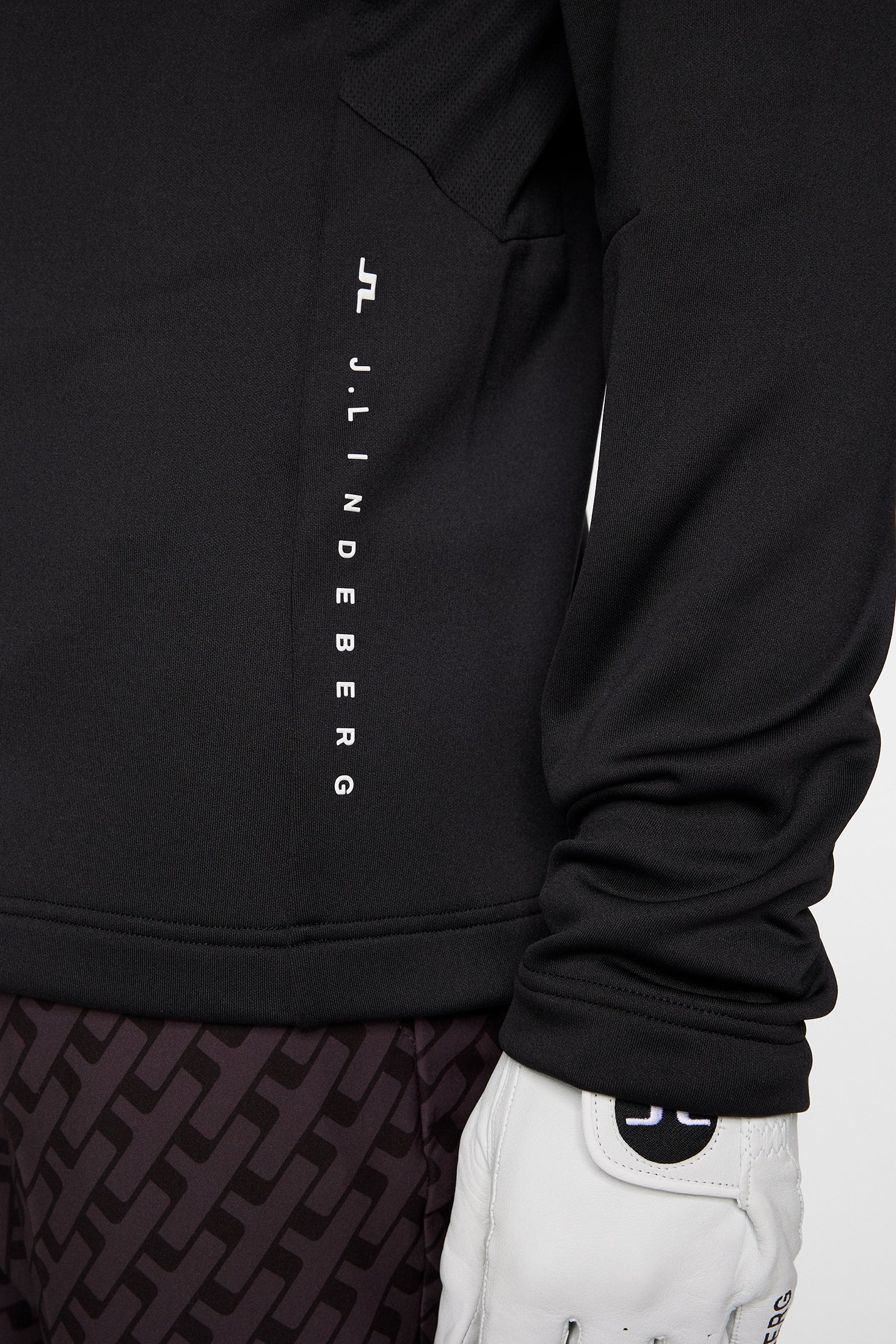 Vinnie Quarter Zip Mid Layer / Black - Image 6