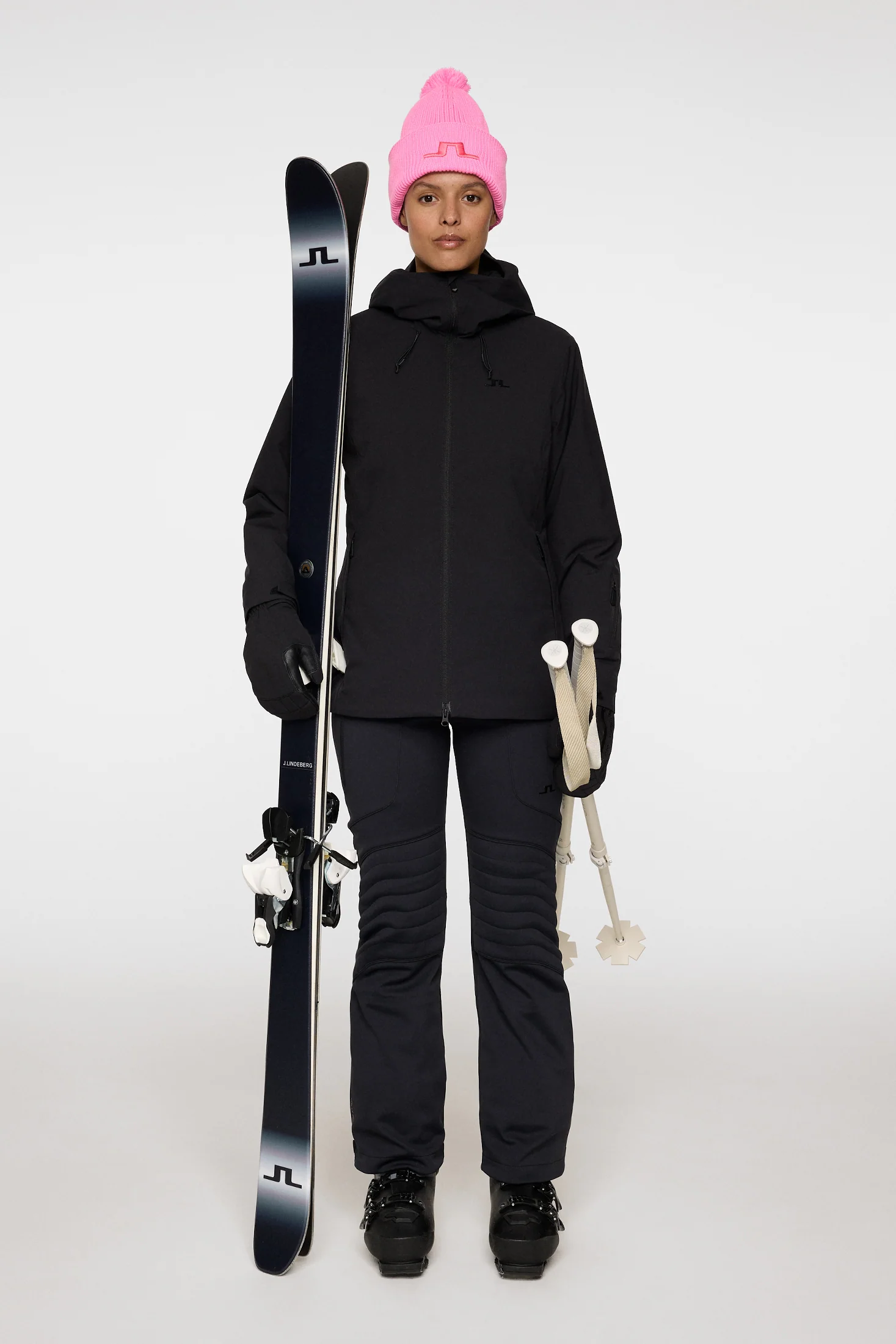 W Stanford Pro Bib Ski Pant / Black - Image 4