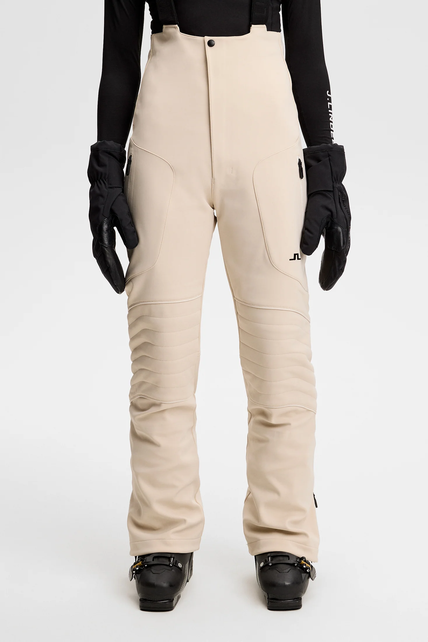 W Stanford Pro Bib Ski Pant / Moonbeam - Image 2