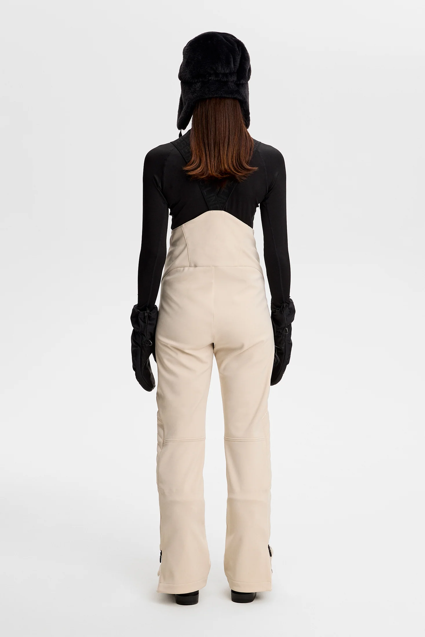 W Stanford Pro Bib Ski Pant / Moonbeam - Image 3