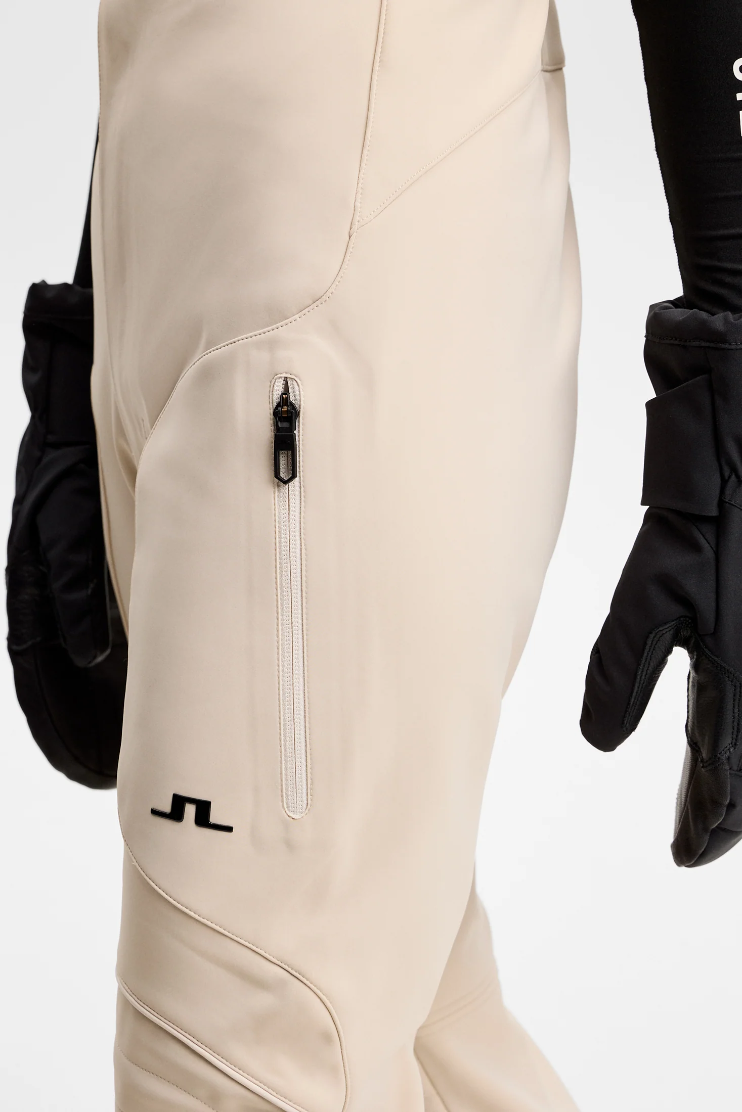 W Stanford Pro Bib Ski Pant / Moonbeam - Image 5