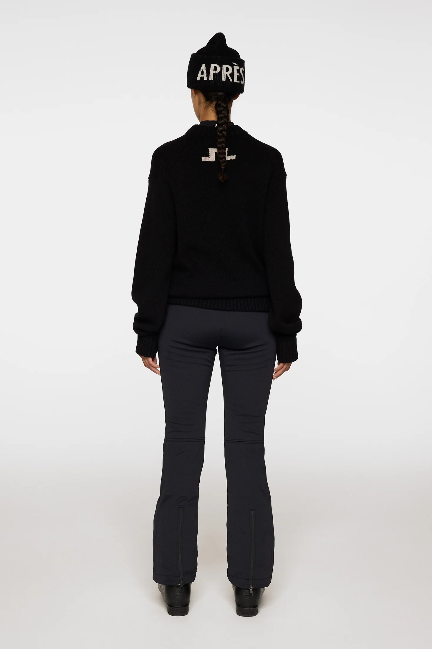 W Stanford Softshell Ski Pant / Black - Image 3