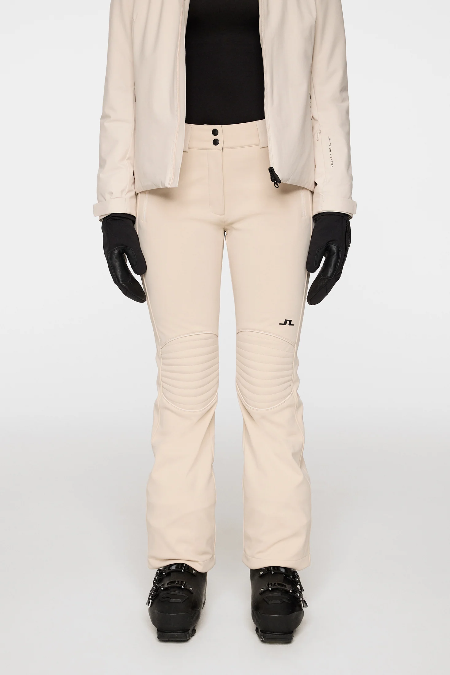 W Stanford Softshell Ski Pant / Moonbeam - Image 2