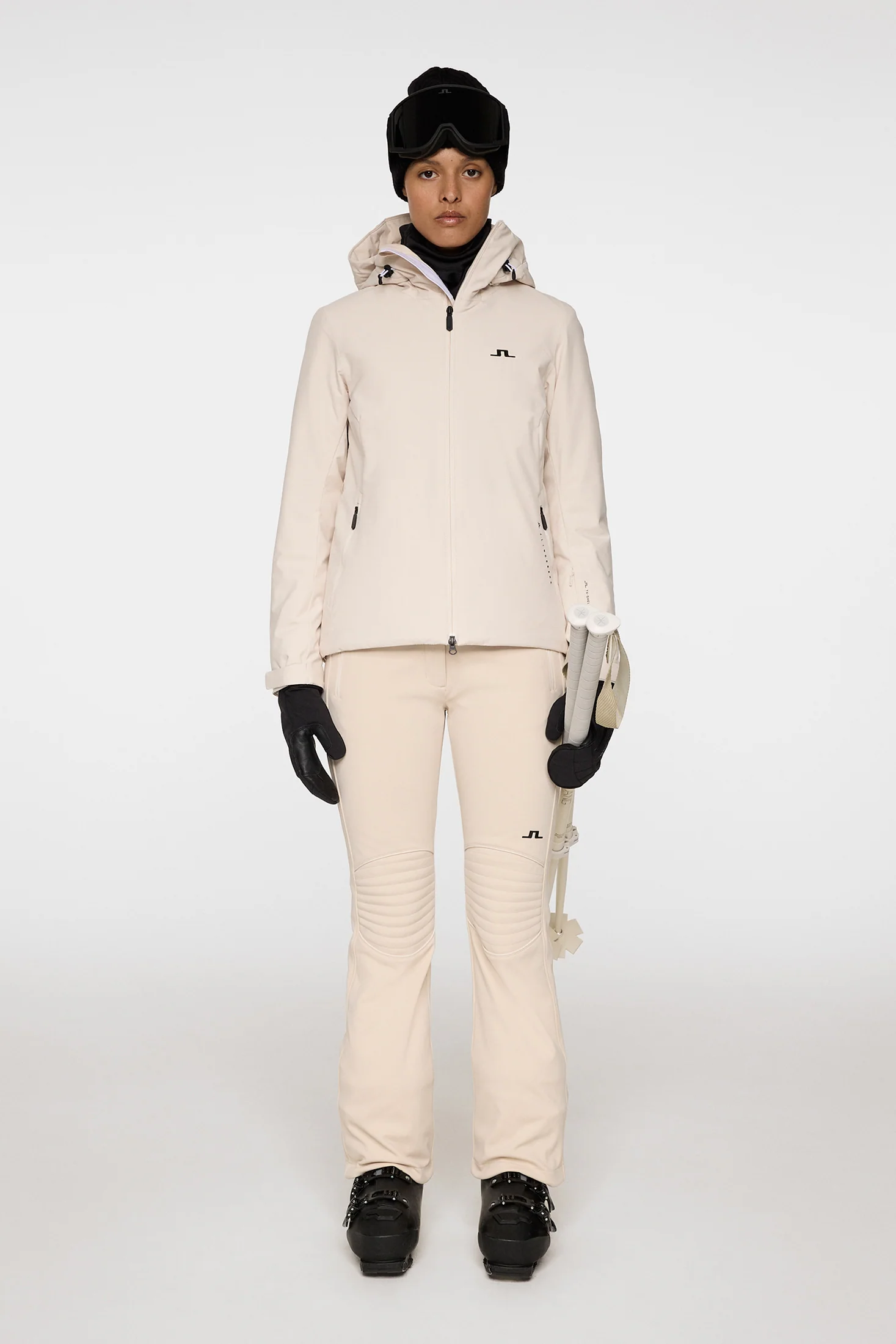 W Stanford Softshell Ski Pant / Moonbeam - Image 4