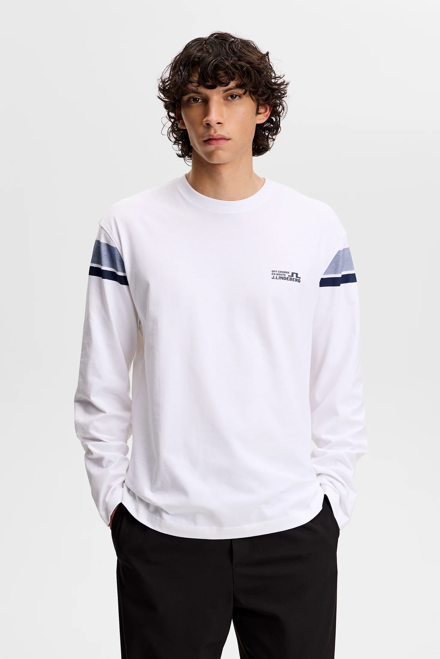 Walsh LS Bridge T-shirt / White - Image 2