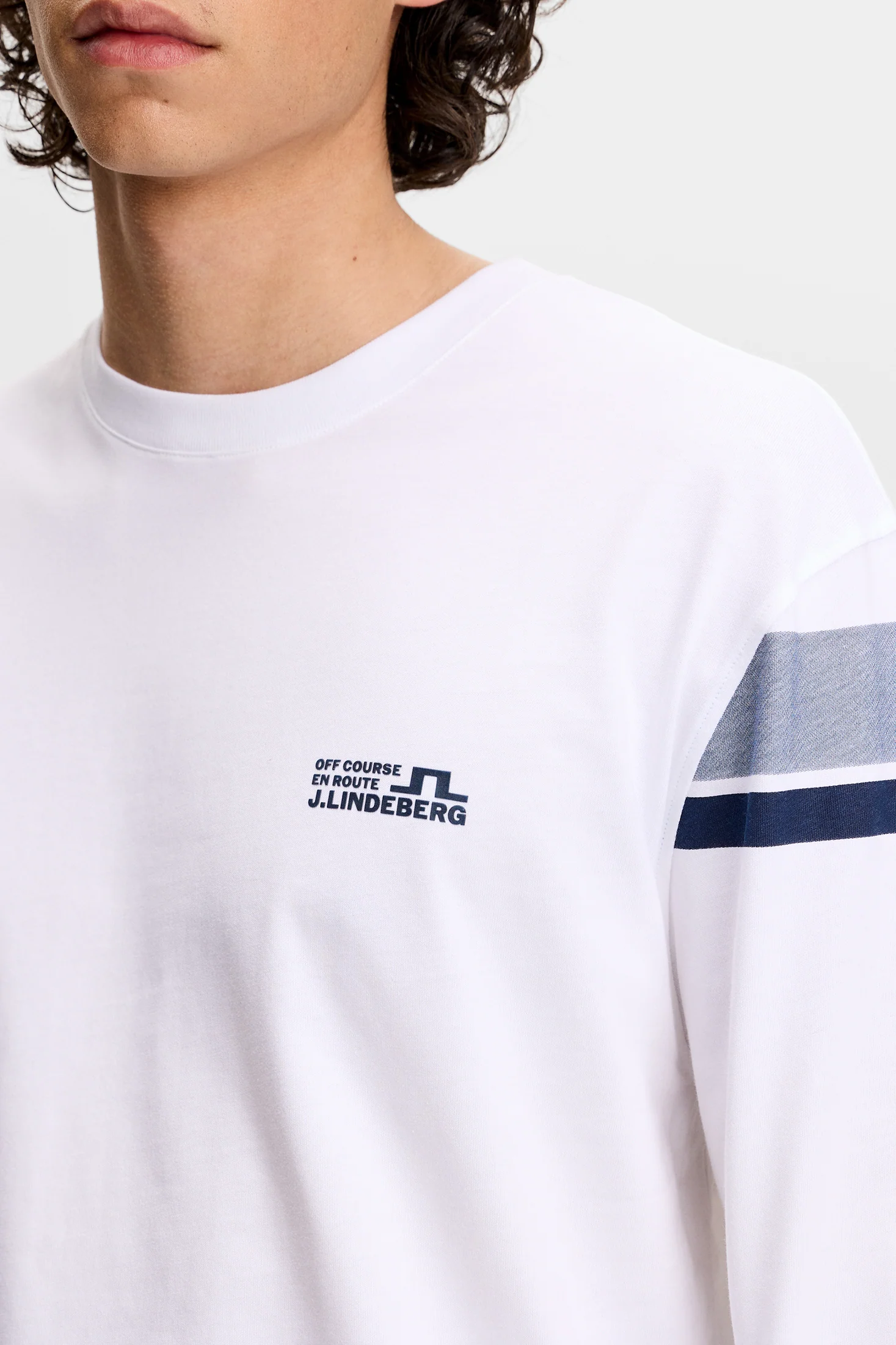 Walsh LS Bridge T-shirt / White - Image 5