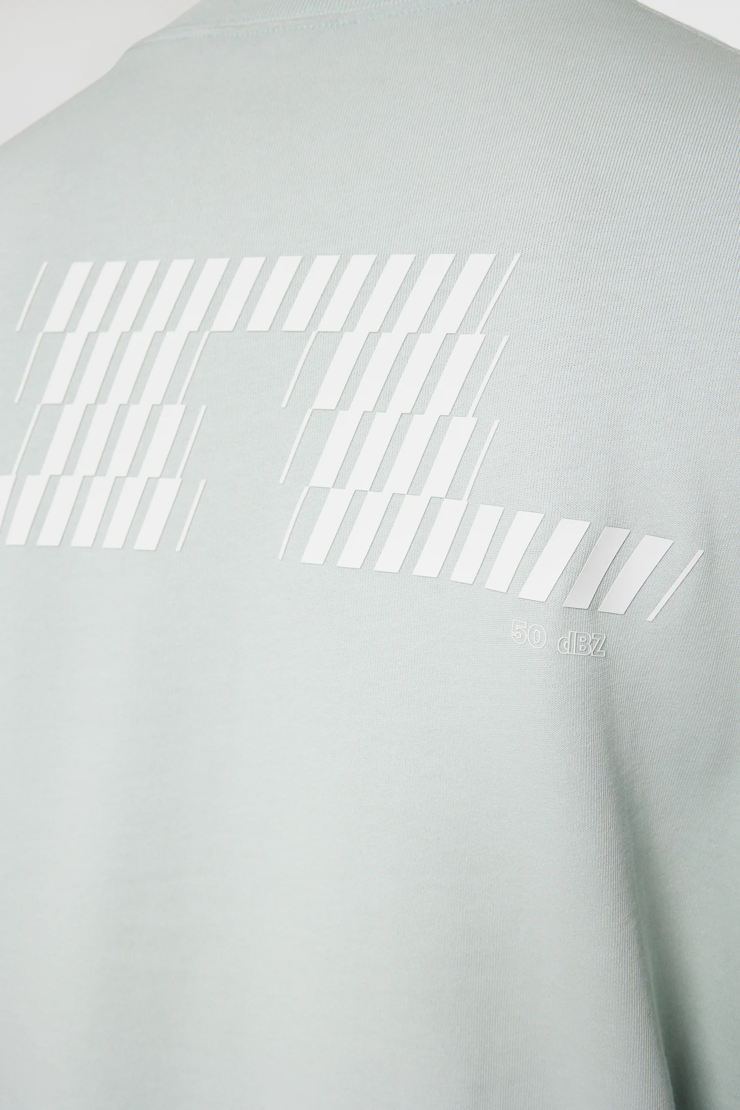 Walsh LS Print T-shirt / Winter Sky - Image 7