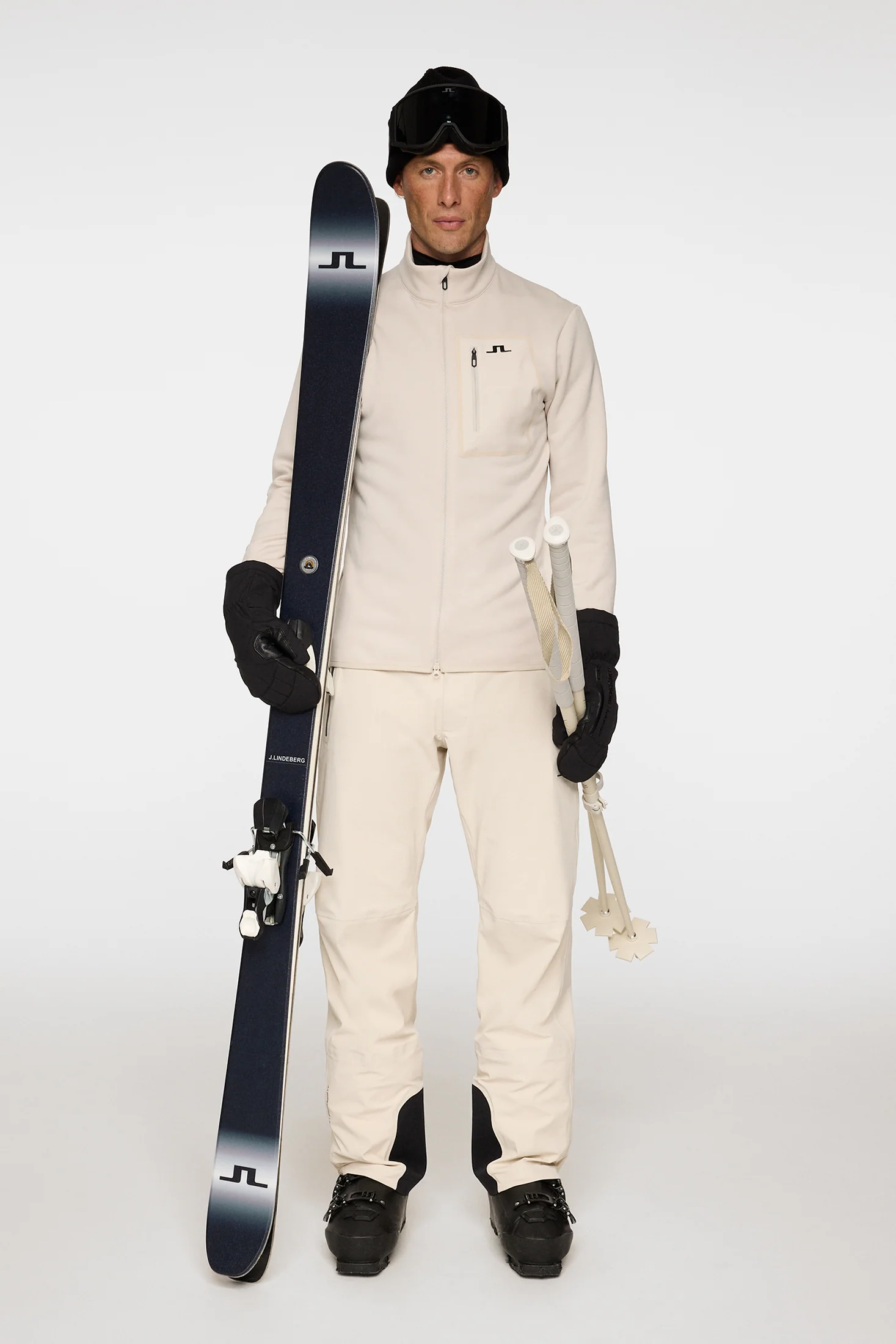 Wayne Polartec Mid Layer / Moonbeam - Image 4