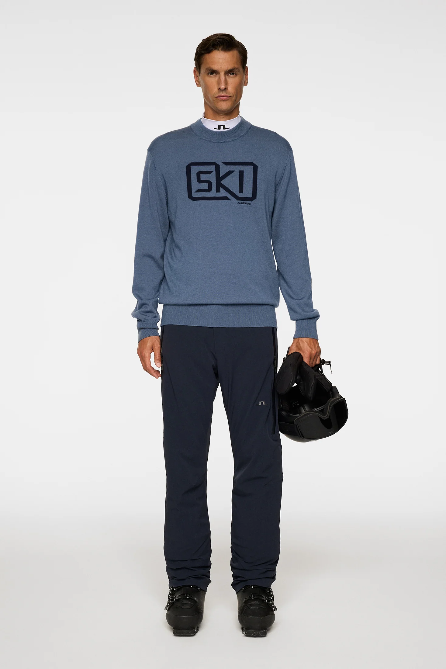 William Knitted Sweater / Vintage Indigo - Image 4