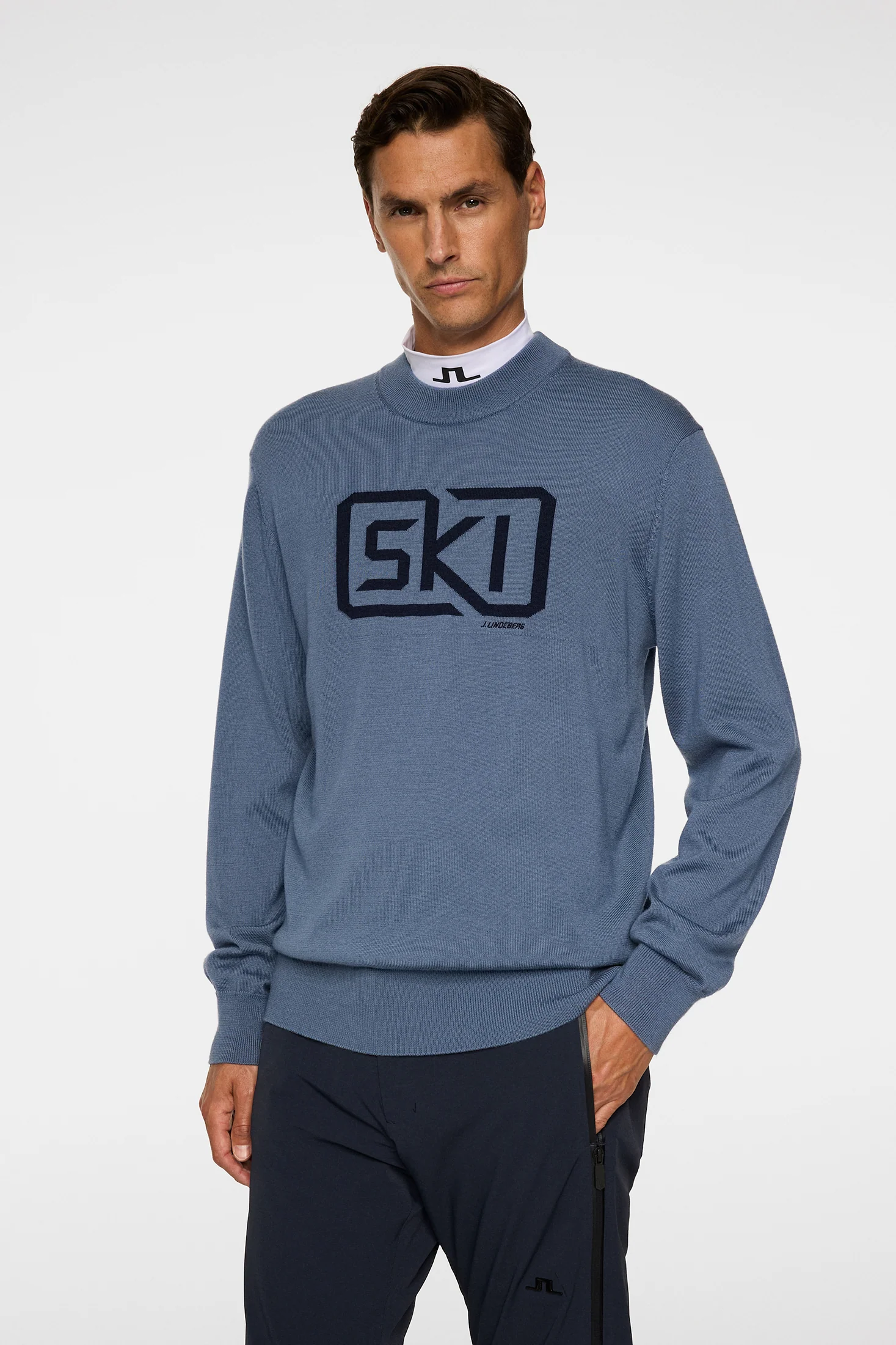 William Knitted Sweater / Vintage Indigo - Image 5